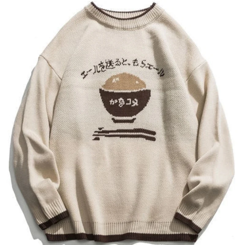 Autumn Winter Sweater Men Japanese Style Vintage Round Neck Pullovers Knitted Sweater Couples Loose Casual Fashion Clothing Tops
Autumn Winter Sweater Men Japanese Style Vintage Round Neck Pullovers Knitted Sweater Couples Loose Casual Fashion Clothing Tops