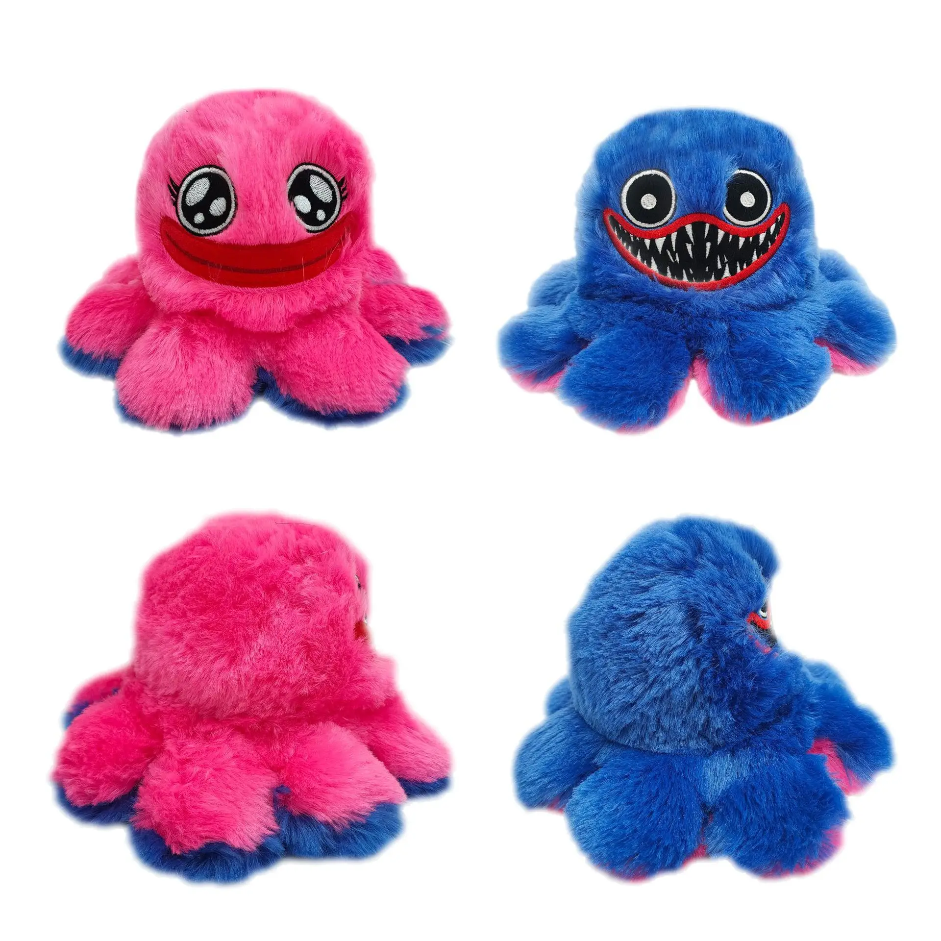 Huggy Wuggy двухсторонняя плюшевая игрушка игрушечный персонаж Мак кукла ужас