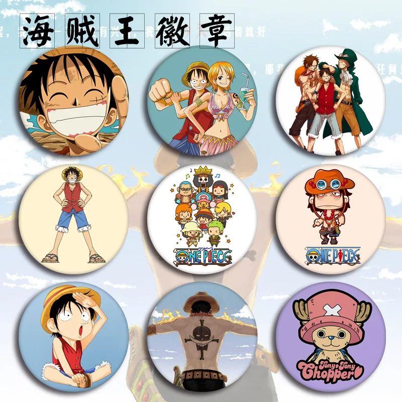 Anime ONE PIECE Badges on a Backpack Anime Icons Pins Badge Decoration Brooches Metal Badges For Clothes Bag DIY Gifts Kids Toys
Anime ONE PIECE Badges on a Backpack Anime Icons Pins Badge Decoration Brooches Metal Badges For Clothes Bag DIY Gifts Kids Toys