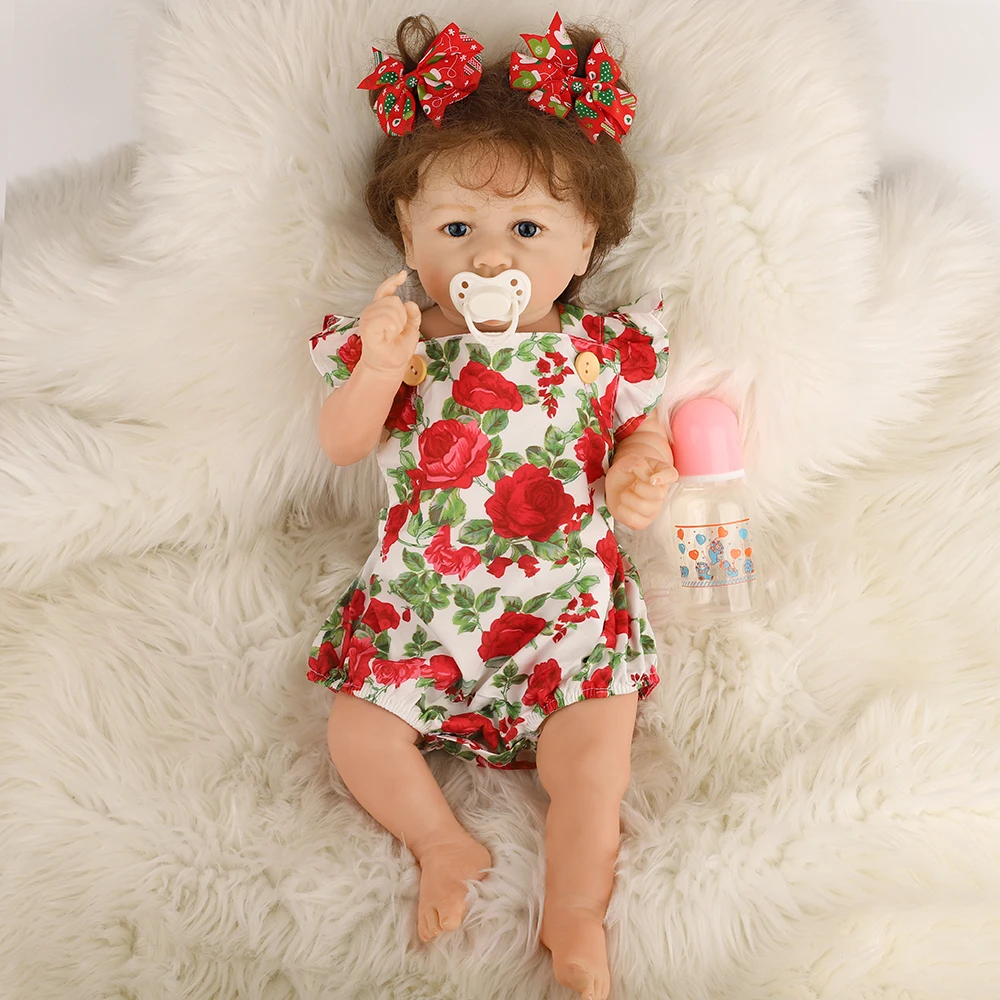New 23"58cm Baby Dolls Soft Body Fashion Boneca Reborn For Kids Christmas Gift Best Playmates
New 23"58cm Baby Dolls Soft Body Fashion Boneca Reborn For Kids Christmas Gift Best Playmates