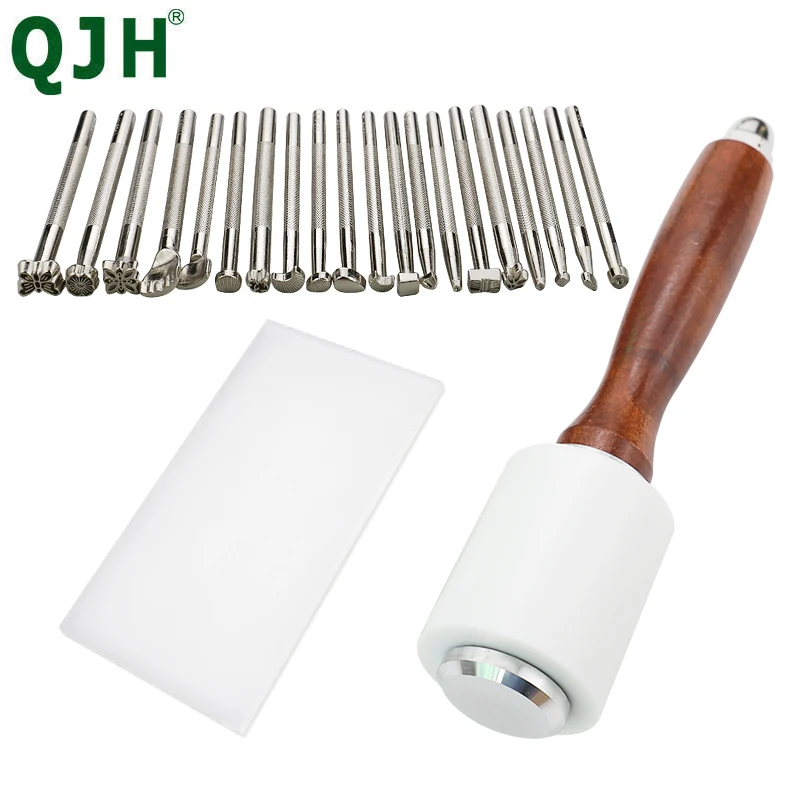 Alloy DIY Leather Carving Stamp Tools Set DIY Manual Leather Craft Stamps Art Pattern Leather Stamping Printing Tools Set
Alloy DIY Leather Carving Stamp Tools Set DIY Manual Leather Craft Stamps Art Pattern Leather Stamping Printing Tools Set