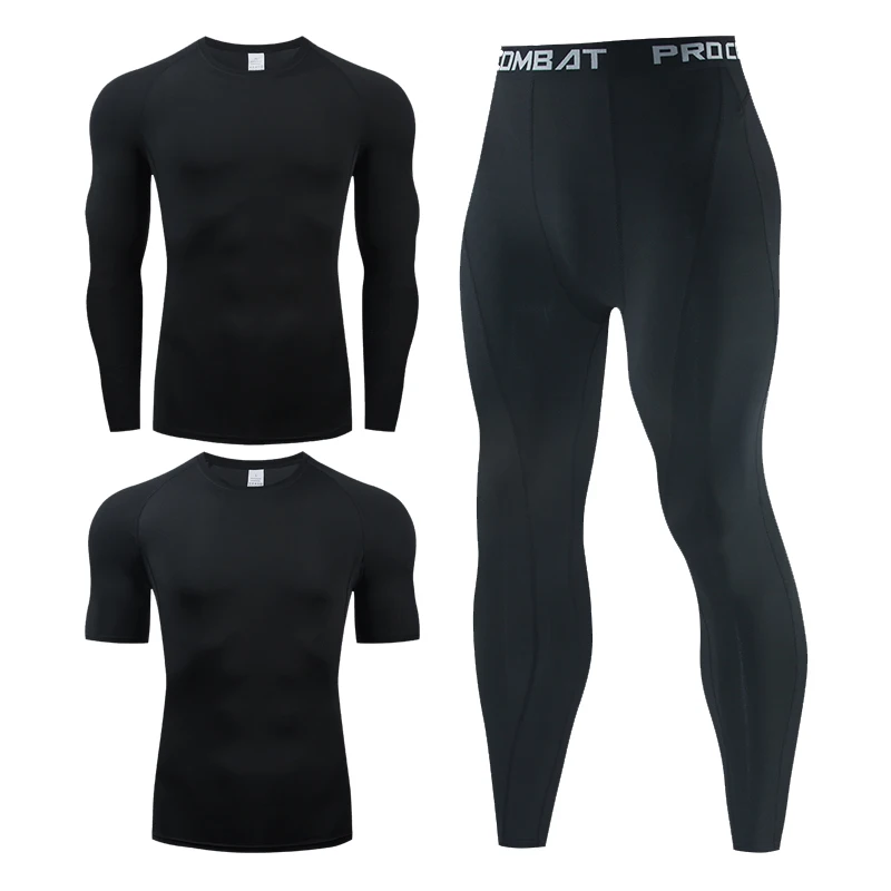 Men's Gym Clothing Short Running Man Compression tights perspiration Track suit Gym Man black T shirt Sport Pants S-XXXL
Men's Gym Clothing Short Running Man Compression tights perspiration Track suit Gym Man black T shirt Sport Pants S-XXXL