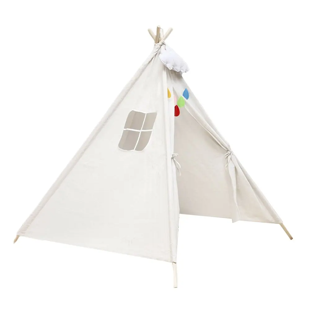 Indian Children's Tent Breathable Small Window Cotton And Linen Fabric No Harmful Substances Soft Texture
Indian Children's Tent Breathable Small Window Cotton And Linen Fabric No Harmful Substances Soft Texture