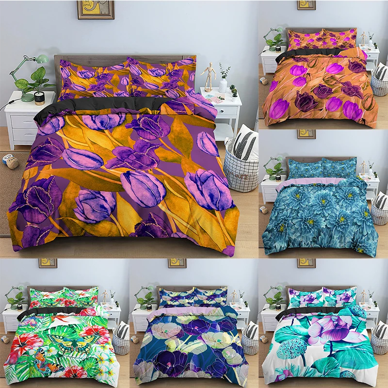 Leaves Pattern Bedding Set Lotus Duvet Cover with Pillowcase Set Queen King Size Home Textile for Kids
Leaves Pattern Bedding Set Lotus Duvet Cover with Pillowcase Set Queen King Size Home Textile for Kids