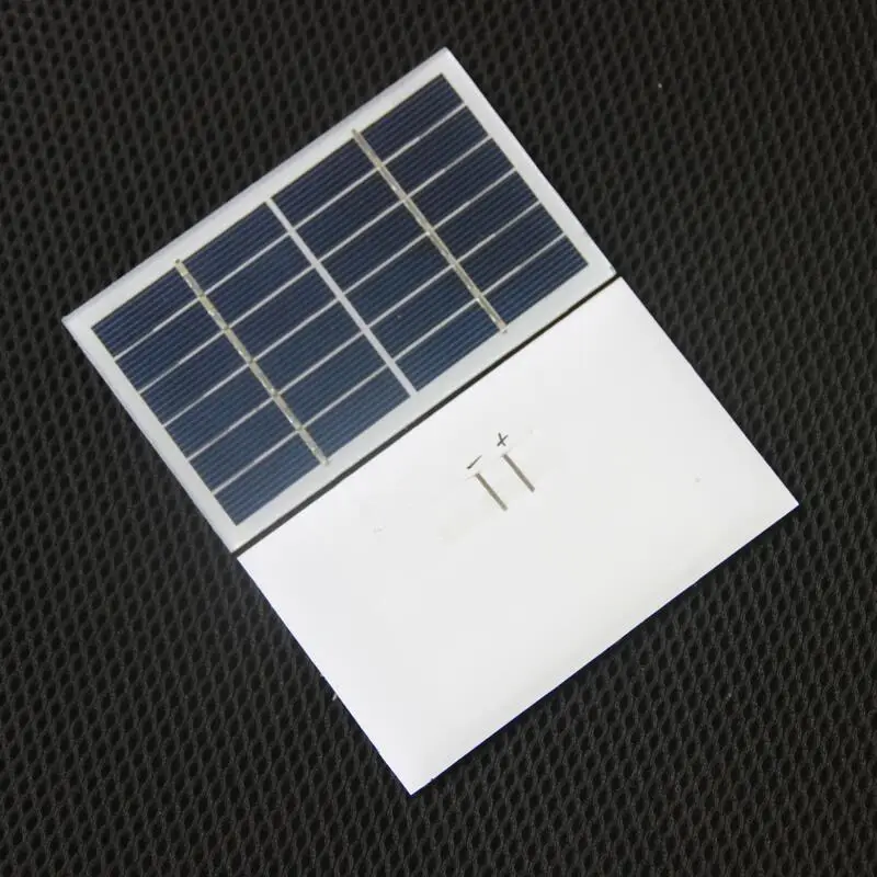 30pcs 1W 6V Solar Cell Module Glass Laminated Polycrystalline DIY Panel Charger For 3.7V Battery Light 115*70MM | Электроника