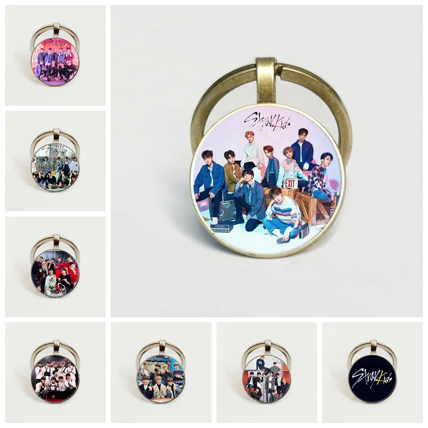 Новые детские брелки Kpop корейские мужские фанаты команды подарки модные ручные
