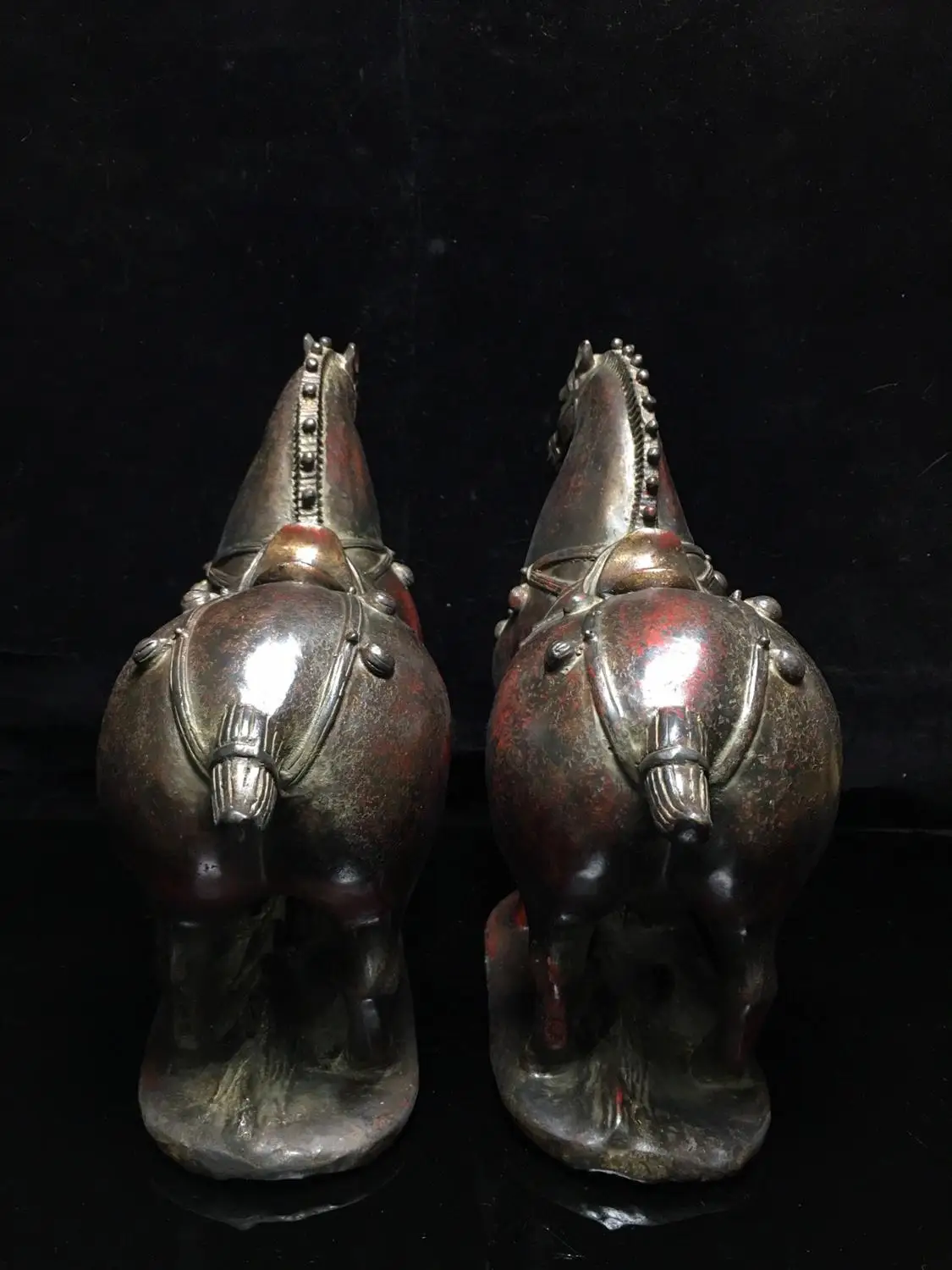 Home Decor 9" Tibet Buddhism Temple Old Bronze Cinnabars Chinese Zodiac Horse Buddha Statue Chinese Tang Dynasty War Horse
Home Decor 9" Tibet Buddhism Temple Old Bronze Cinnabars Chinese Zodiac Horse Buddha Statue Chinese Tang Dynasty War Horse