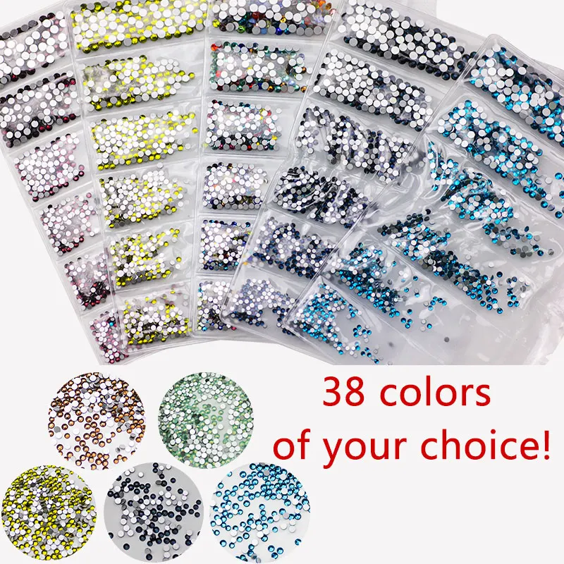 6Bag Nail Crystal Rhinestones Clear Non HotFix FlatBack Glass Shiny Stone Glass Beads Nail Art Decoration
6Bag Nail Crystal Rhinestones Clear Non HotFix FlatBack Glass Shiny Stone Glass Beads Nail Art Decoration