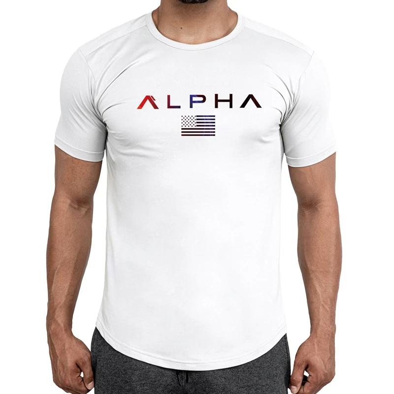 New muscle brothers sports t-shirt men's fitness stretch running training printed t-shirt men's quick dry fitness suit
New muscle brothers sports t-shirt men's fitness stretch running training printed t-shirt men's quick dry fitness suit