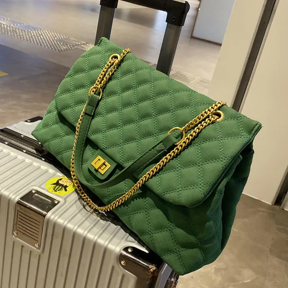 Lattice Large Armpit Bag 2022 Winter High Quality Matte PU Leather Women's Designer Handbag Luxury Brand Shoulder Messenger Bag
Lattice Large Armpit Bag 2022 Winter High Quality Matte PU Leather Women's Designer Handbag Luxury Brand Shoulder Messenger Bag