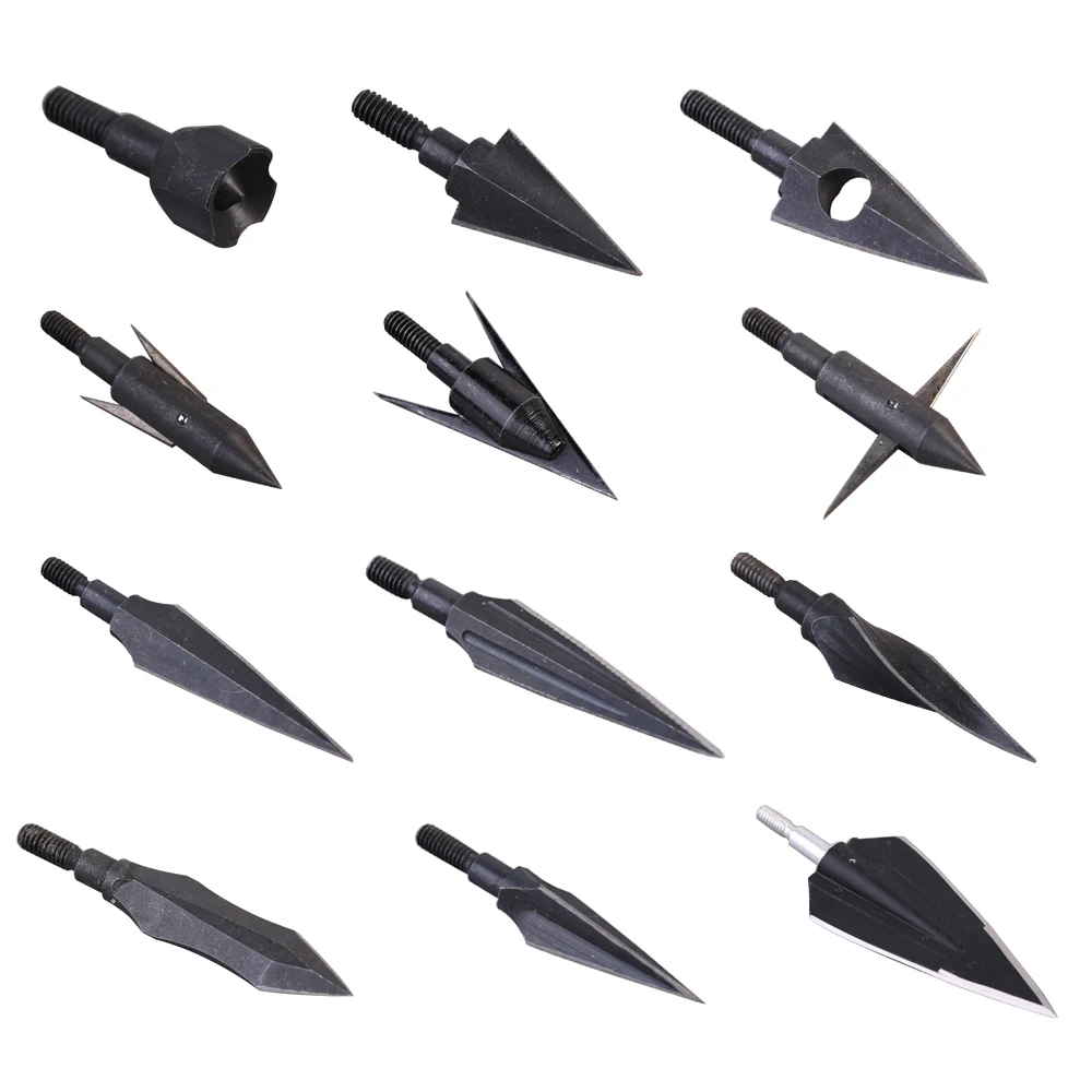 6pcs Arrow Broadheads 90gn-160gn Arrows Tips for Archery Hunting Fishing Compound Bow Recoil Arrowheads
6pcs Arrow Broadheads 90gn-160gn Arrows Tips for Archery Hunting Fishing Compound Bow Recoil Arrowheads