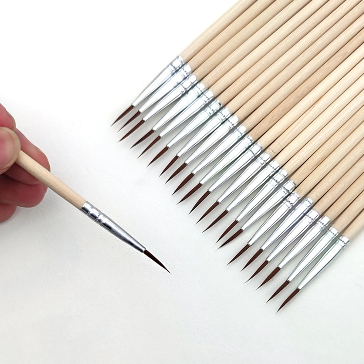 10PCS/Set Fine Hand Painted Thin Hook Line Pen Art Supplies Drawing Art Pen Paint Brush Nylon Brush Watercolor Painting Pen
10PCS/Set Fine Hand Painted Thin Hook Line Pen Art Supplies Drawing Art Pen Paint Brush Nylon Brush Watercolor Painting Pen