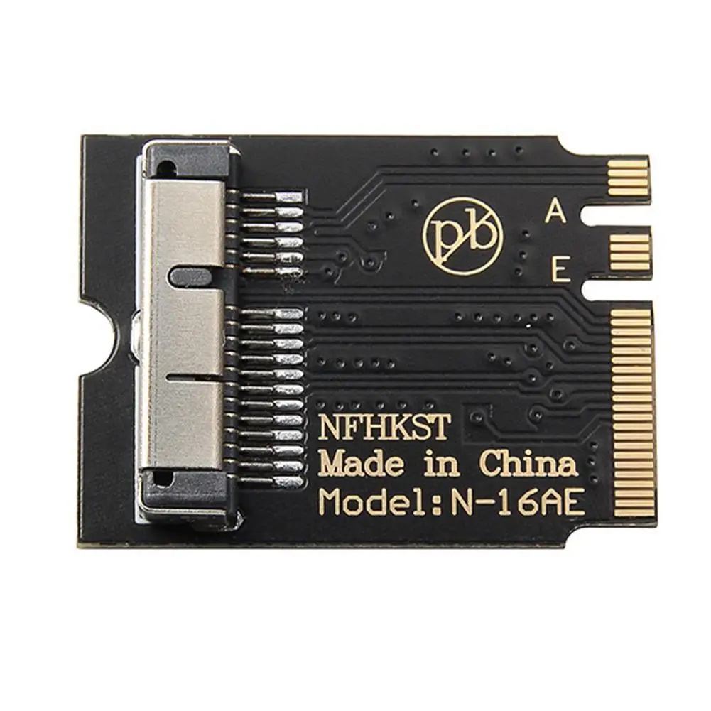 Key Transfer Card HOT-Adapter Card for Hackintosh Free-Drive BCM943224PCIEBT2 BCM94360CD to a E Key Transfer Adapter Card
Key Transfer Card HOT-Adapter Card for Hackintosh Free-Drive BCM943224PCIEBT2 BCM94360CD to a E Key Transfer Adapter Card