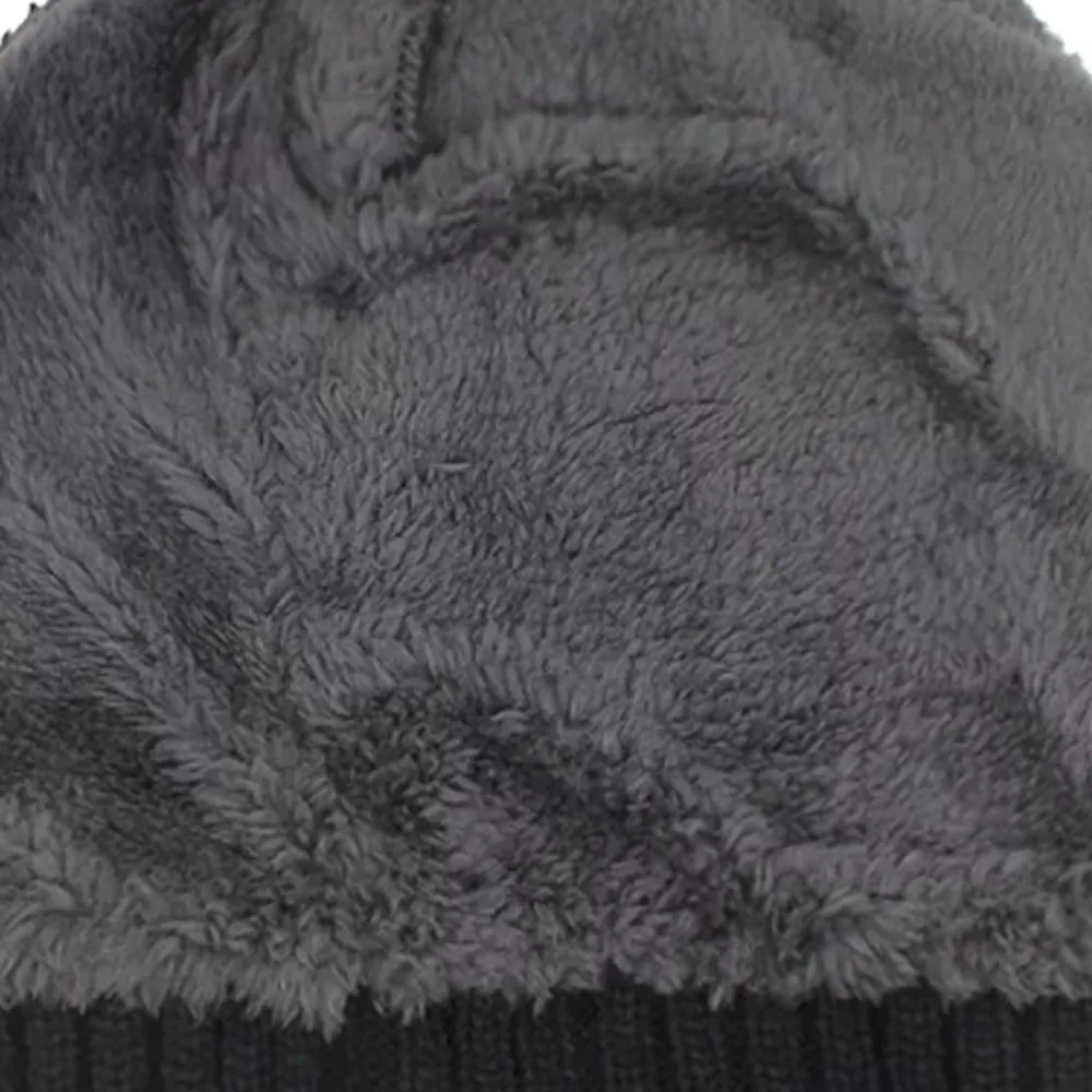 Geebro Men's Caps Knit Winter Warm Beanie Cap Thick With Velvet Solid Color Winter Hats For Male Boys
Geebro Men's Caps Knit Winter Warm Beanie Cap Thick With Velvet Solid Color Winter Hats For Male Boys