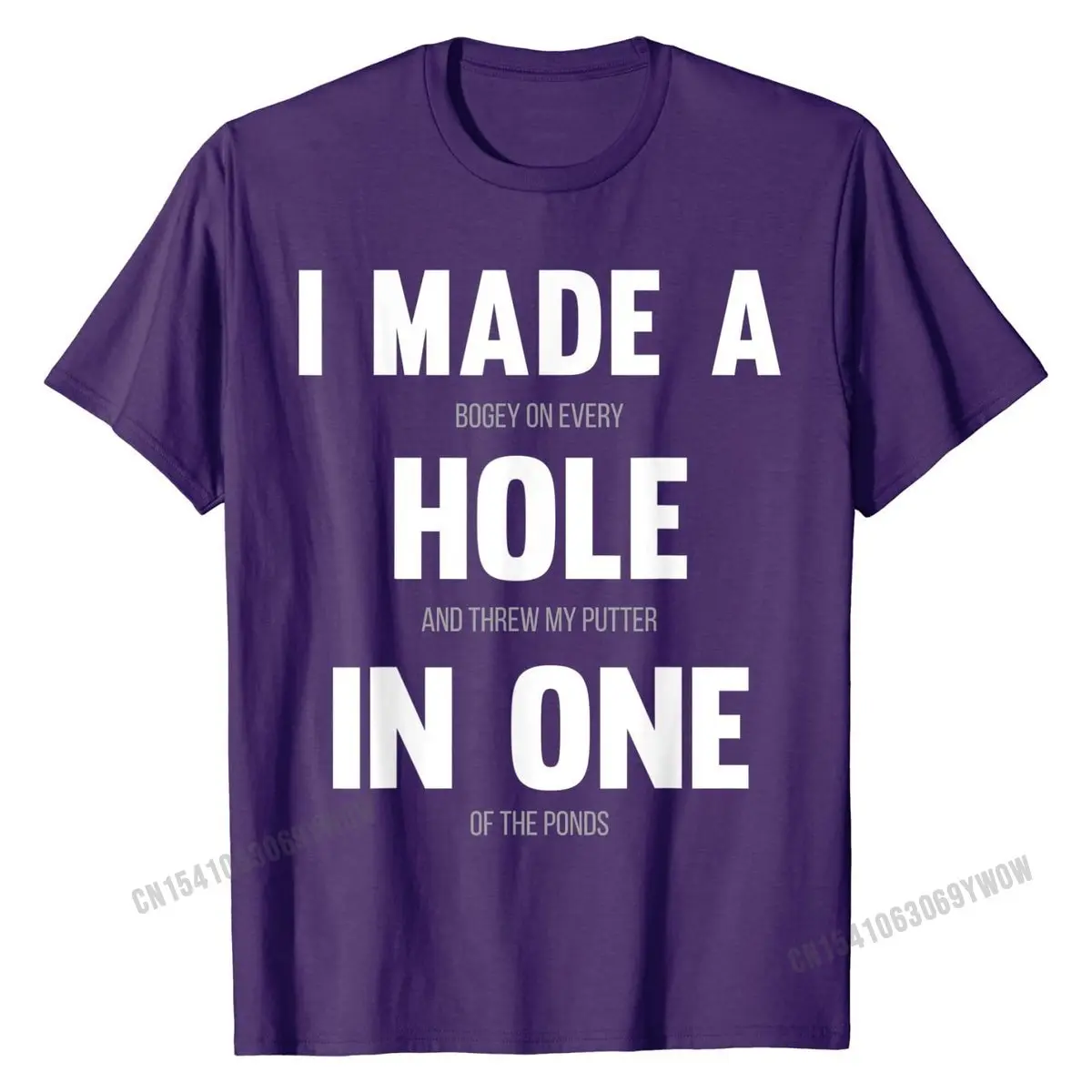 Забавная футболка для гольфа пап и спорта "Влюбленные" г. я сделала дырку в