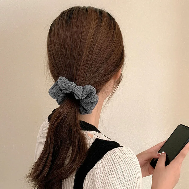 New Winter Elastic Corduroy Hair Ring Rope Ties Scrunchies Women Girls Rubber Bands Ponytail Solid Color Hair Accessories
New Winter Elastic Corduroy Hair Ring Rope Ties Scrunchies Women Girls Rubber Bands Ponytail Solid Color Hair Accessories