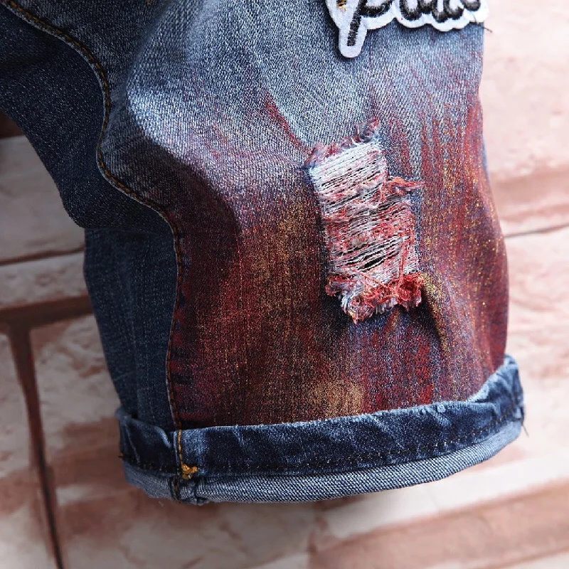 Denim Shorts Knee Length Straight Pants Men Ripped Jeans Men Summer Casual Shorts Hommes Jeans
Denim Shorts Knee Length Straight Pants Men Ripped Jeans Men Summer Casual Shorts Hommes Jeans