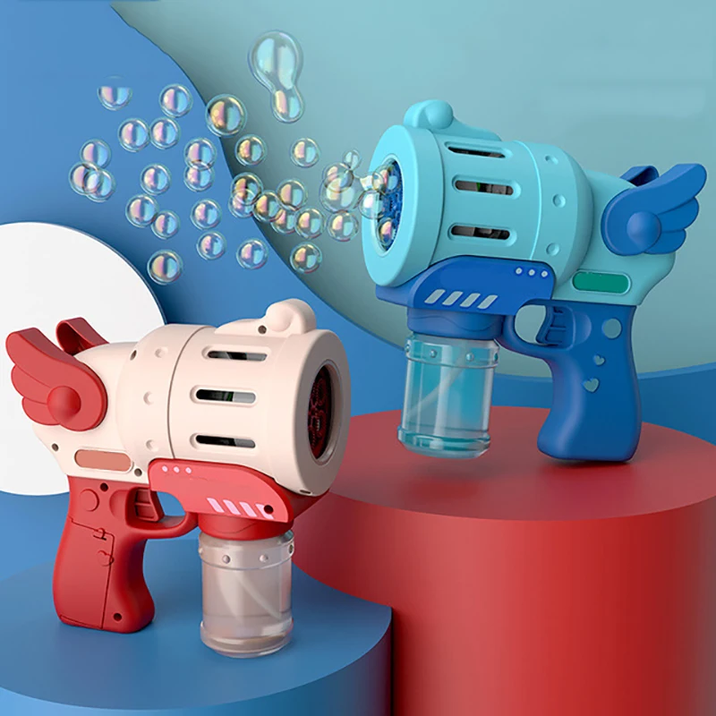 Colorful Light Bubble Gun Automatic Indoor Outdoor Bubble Machine Maker Gun Shape Exciting Bubble Machine Children's Toy Gun
Colorful Light Bubble Gun Automatic Indoor Outdoor Bubble Machine Maker Gun Shape Exciting Bubble Machine Children's Toy Gun