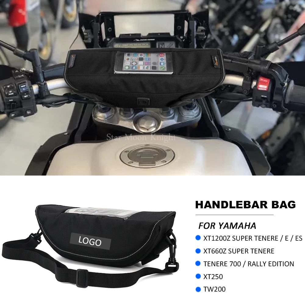 For YAMAHA XT 1200 660 Z XT660Z XT1200Z Super Tenere 700 XT250 TW200 Motorcycle Handlebar bag Storage Bag Travel Tool bag
For YAMAHA XT 1200 660 Z XT660Z XT1200Z Super Tenere 700 XT250 TW200 Motorcycle Handlebar bag Storage Bag Travel Tool bag