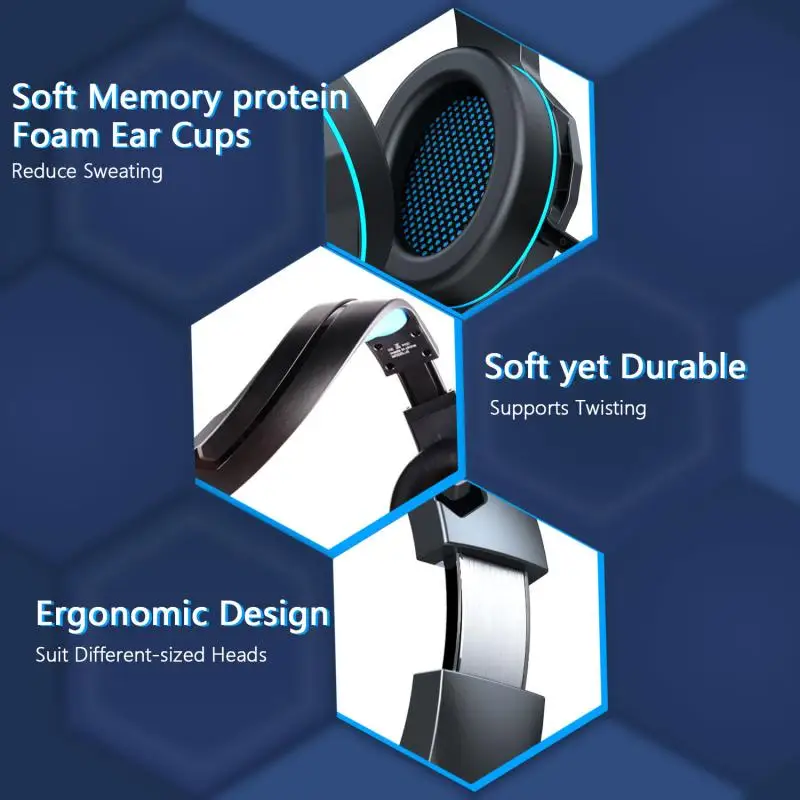 Glow LED Light Computer PC Earphons ERXUNG Head-mounted Gaming Headset With Microphone Wired Stereo Bass Headphones Colorful
Glow LED Light Computer PC Earphons ERXUNG Head-mounted Gaming Headset With Microphone Wired Stereo Bass Headphones Colorful