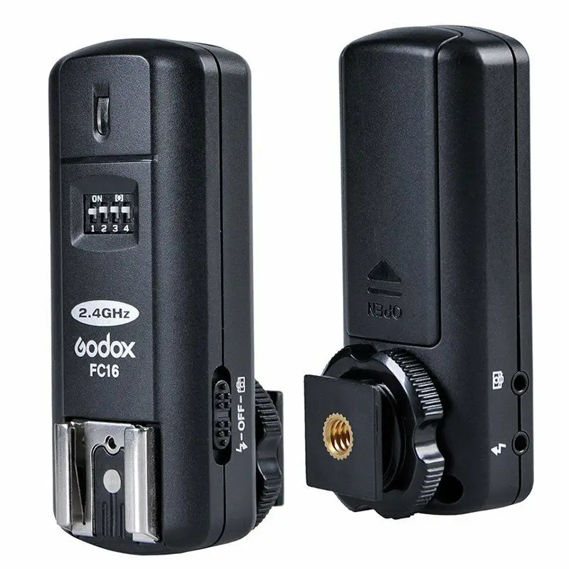 Беспроводная вспышка JINTU 3 в 1 FC-16 для камеры Canon EOS 1100D 1200D 1300D 450D 550D 650D 750D 800D 60D 70D 80D |
