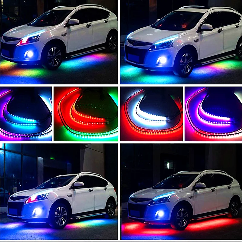 2021 New RGB Multicolor Flexible Flowing Car LED Light Underglow Underbody Waterproof Automobile Chassi Neon Atmosphere Light
2021 New RGB Multicolor Flexible Flowing Car LED Light Underglow Underbody Waterproof Automobile Chassi Neon Atmosphere Light