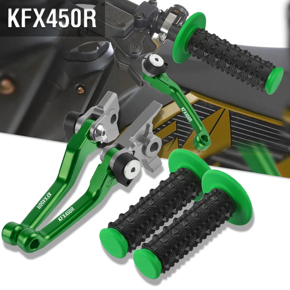 Dirt Bike Handle grips handlebar grip & Brake Clutch Lever FOR KAWASAKI KFX450R 2006 2007 2008 2009 2010 2011 2012 2013 2014 
Dirt Bike Handle grips handlebar grip & Brake Clutch Lever FOR KAWASAKI KFX450R 2006 2007 2008 2009 2010 2011 2012 2013 2014