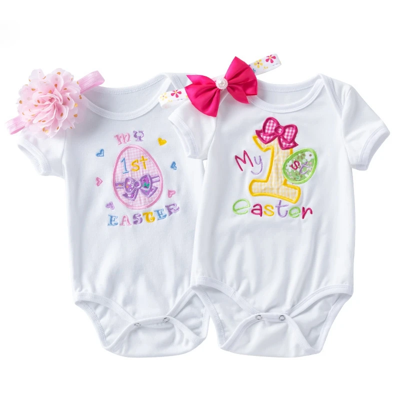 Summer 2021 Baby Girls Clothes Easter Day First Baptism Newborn Infant Girl Clothing Set Bodysuit+Headband 2Pcs Baby Clothing 
Summer 2021 Baby Girls Clothes Easter Day First Baptism Newborn Infant Girl Clothing Set Bodysuit+Headband 2Pcs Baby Clothing