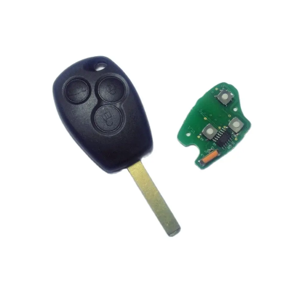3 button Remote Key with VA2 blade Suit for Renault Clio Scenic Kangoo Megane PCF7947/PCF7946 Chip
3 button Remote Key with VA2 blade Suit for Renault Clio Scenic Kangoo Megane PCF7947/PCF7946 Chip