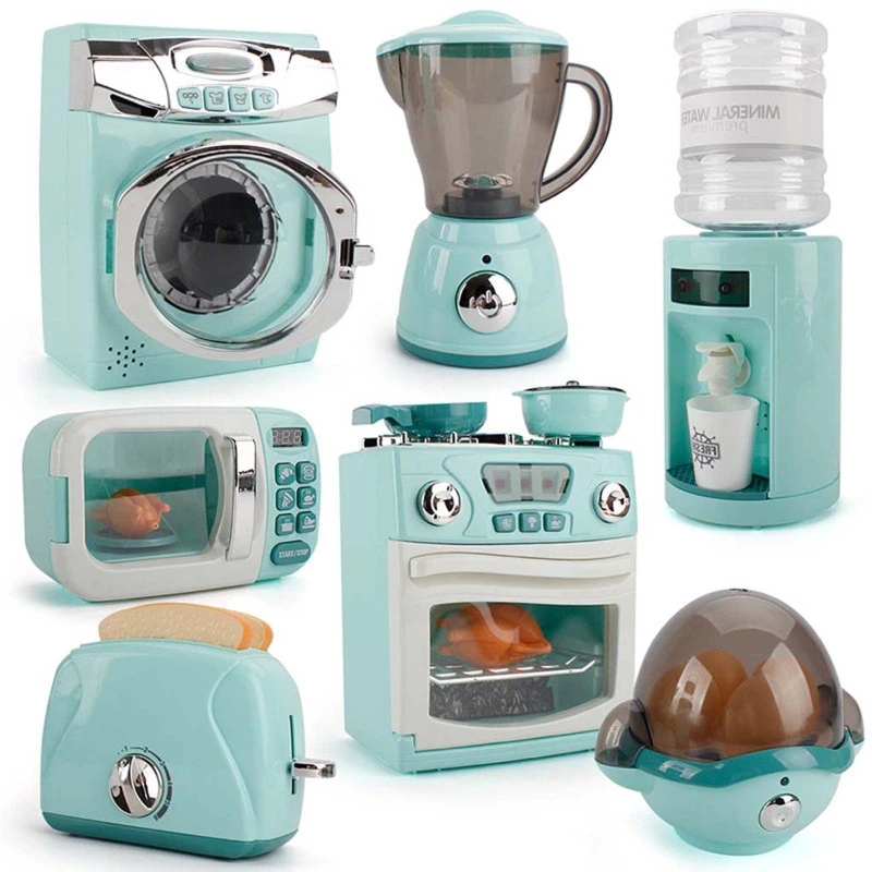Children Kitchen Toy Simulation Washing Machine Bread Maker Oven Microwave Girls Play House Role Play Interactive Toys
Children Kitchen Toy Simulation Washing Machine Bread Maker Oven Microwave Girls Play House Role Play Interactive Toys