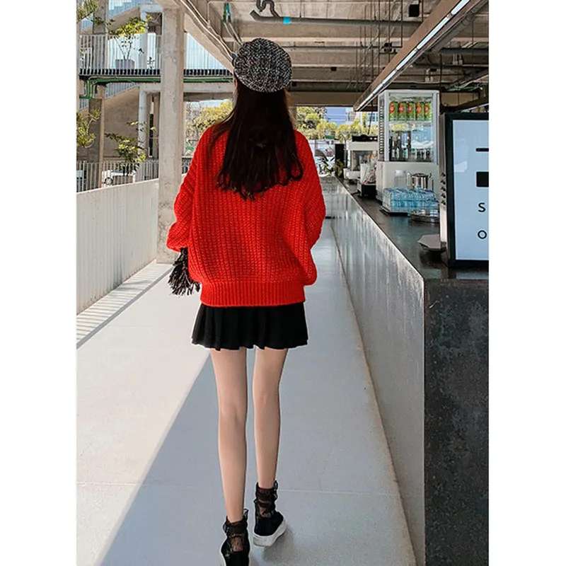 High Quality Fashion Knit Sweater Women Clothing Coarse Wool Lazy Wind Turtleneck Sweater Autumn Winter Thick Warm Sweater A708
High Quality Fashion Knit Sweater Women Clothing Coarse Wool Lazy Wind Turtleneck Sweater Autumn Winter Thick Warm Sweater A708