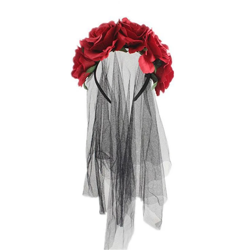 Mesh Veil Headband Flower Lace Headwear for Halloween Party Carnival Vintage Headwear Cosplay Headpiece Party Supplies
Mesh Veil Headband Flower Lace Headwear for Halloween Party Carnival Vintage Headwear Cosplay Headpiece Party Supplies