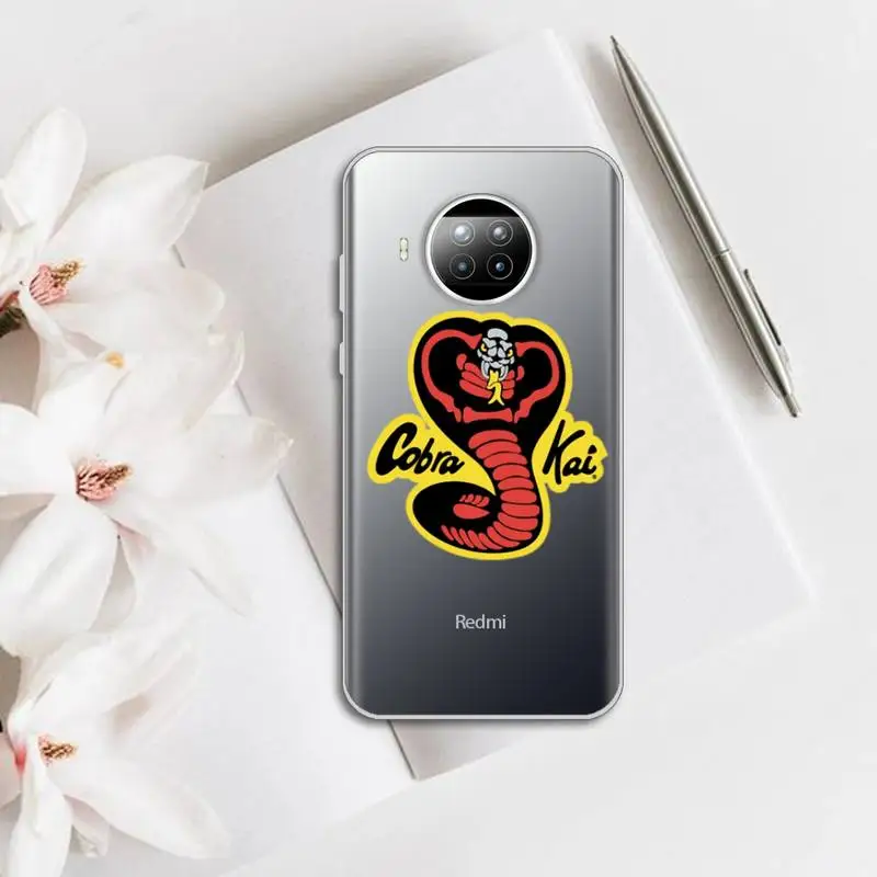 Cobra kai snake Phone Cases Transparent for Xiaomi mi Redmi note 10 t 8 9 pro lite 11 Samsung S 8 9 10 20
Cobra kai snake Phone Cases Transparent for Xiaomi mi Redmi note 10 t 8 9 pro lite 11 Samsung S 8 9 10 20