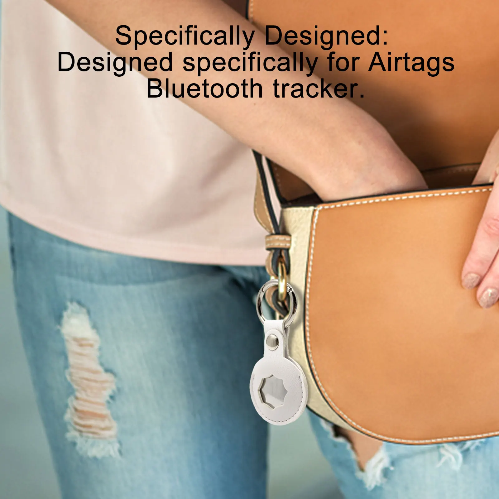 Leather For Airtag Locator Case Anti-lost Keychain Sleeve Cover Protective Sleeve For Apple Locator Tracker Anti-lost Device
Leather For Airtag Locator Case Anti-lost Keychain Sleeve Cover Protective Sleeve For Apple Locator Tracker Anti-lost Device