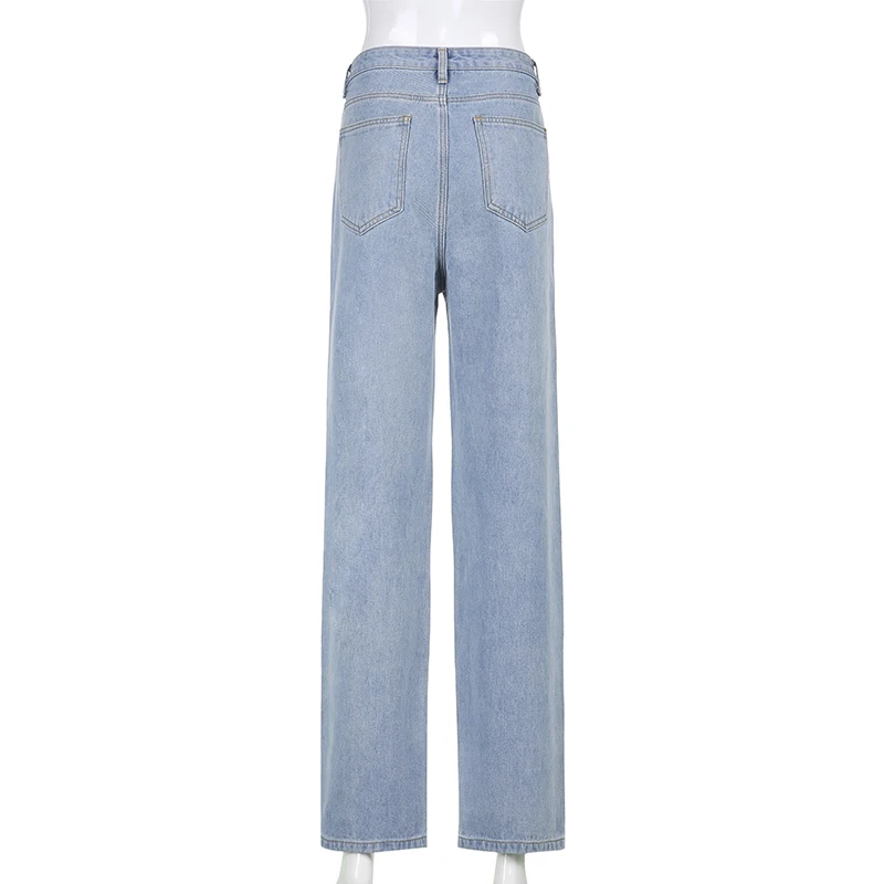 Rockmore Harajuku Ripped Jeans Women Vintage High Waist Holes Straight Pants Denim Distressed Streetwear Trousers Plus Size XXL
Rockmore Harajuku Ripped Jeans Women Vintage High Waist Holes Straight Pants Denim Distressed Streetwear Trousers Plus Size XXL