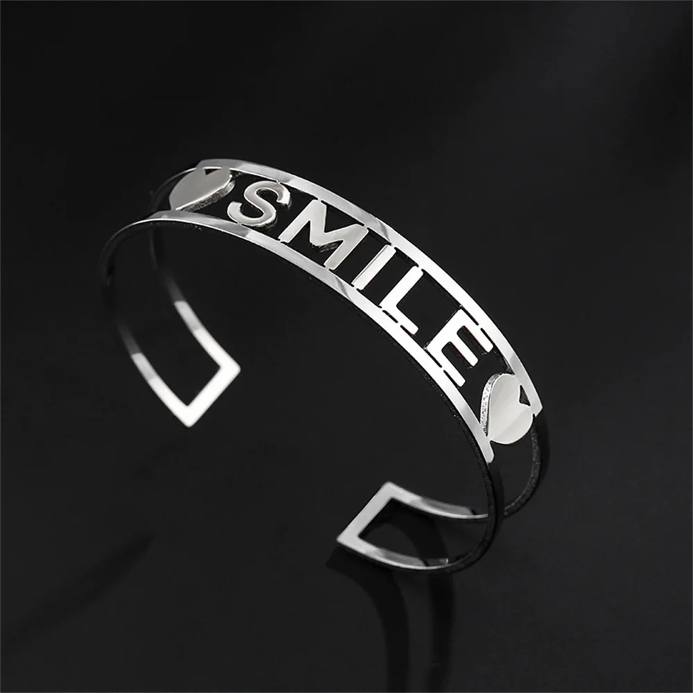 Customized Letter Name Bracelet Personalized Custom Bangles For Men Rose Gold Stainless Steel Chrismas Jewelry For Women Gift
Customized Letter Name Bracelet Personalized Custom Bangles For Men Rose Gold Stainless Steel Chrismas Jewelry For Women Gift