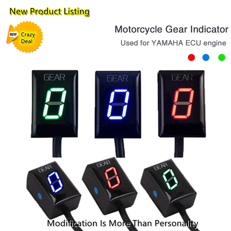 Индикатор передач для YAMAHA YZF R1 R6 FZH150 FZN150 Fz 16 FZ S FZ1 XVS FZ8 FZ6R Тахометр цифровой