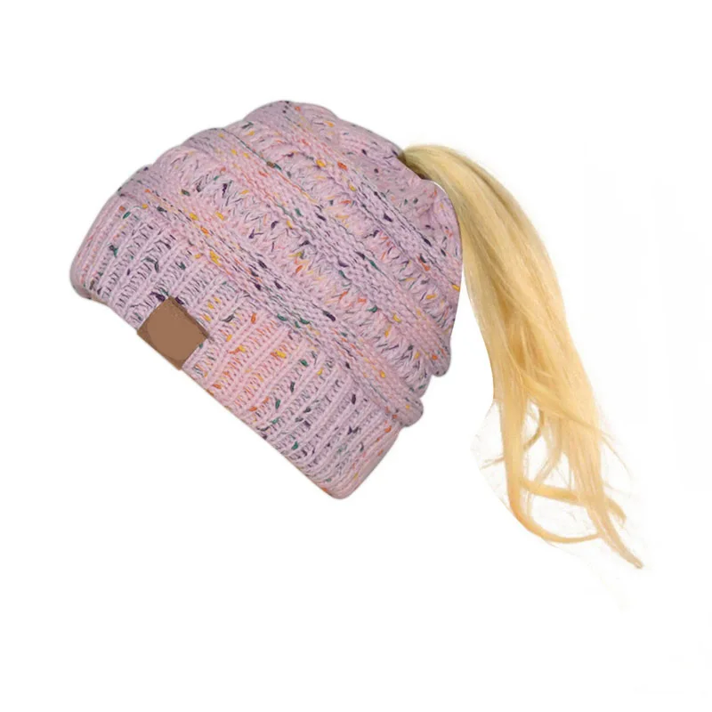 Ponytail Beanies Women New Solid Knitted Warm Soft Trendy Hats Simple Korean Womens Wool Casual Caps Elegant All-match Beanie
Ponytail Beanies Women New Solid Knitted Warm Soft Trendy Hats Simple Korean Womens Wool Casual Caps Elegant All-match Beanie