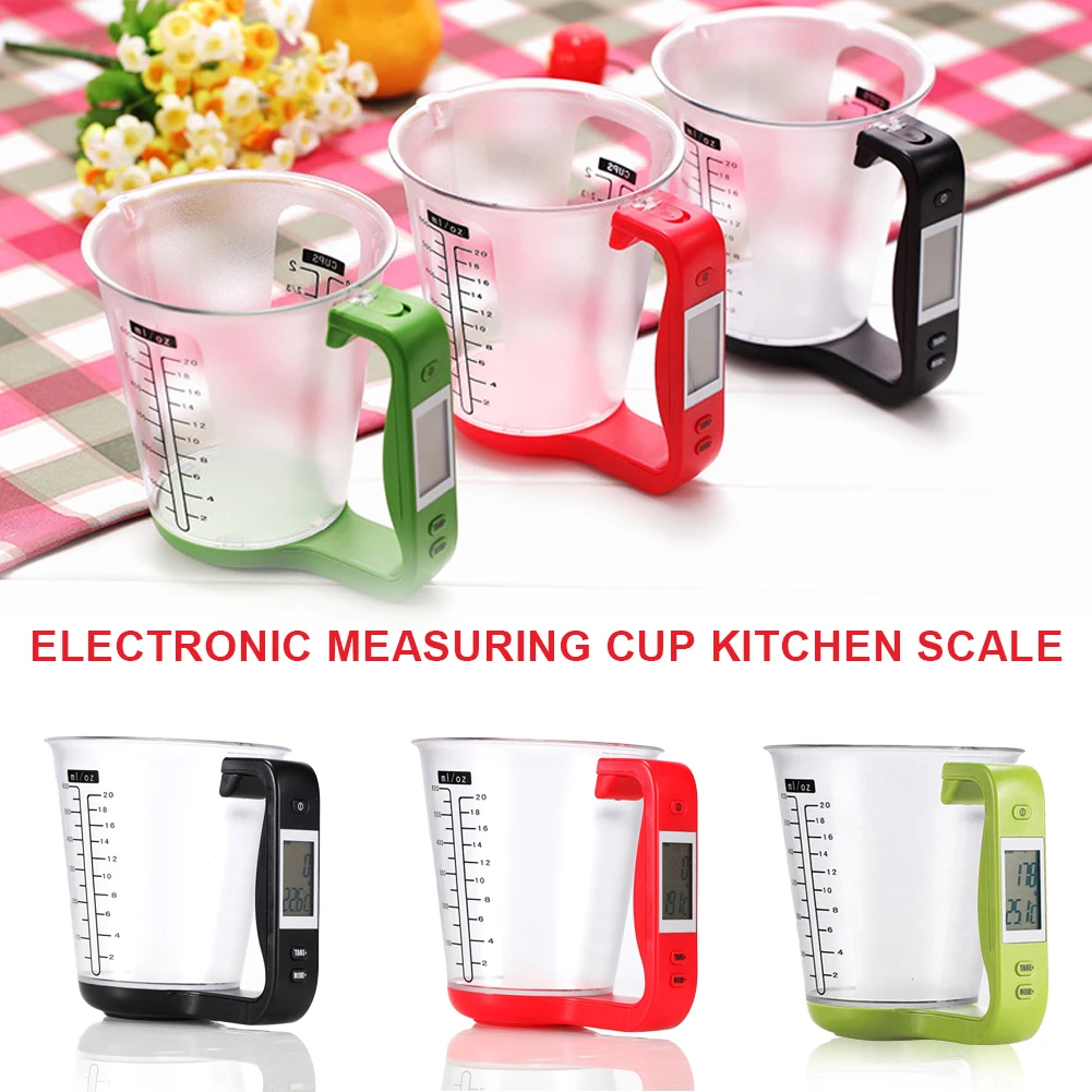 Digital Measuring Cup Electronic Measuring Cup Scale with LCD Display for Milk, Water, Liquid, Food, Vegetable
Digital Measuring Cup Electronic Measuring Cup Scale with LCD Display for Milk, Water, Liquid, Food, Vegetable