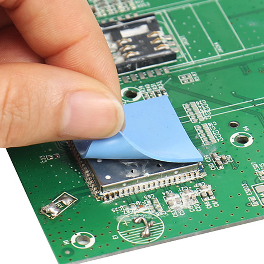 CPU Cooling For Laptop Not Cut Sheet Heatsink Wear Resistant Films Thermal Conductive Soft Blue Reusable Silicone Pad
CPU Cooling For Laptop Not Cut Sheet Heatsink Wear Resistant Films Thermal Conductive Soft Blue Reusable Silicone Pad