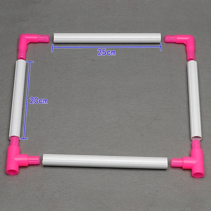 Embroidery Frame Practical Universal Clip Plastic Cross Stitch Hoop Stand Holder Support Rack Diy Craft Handheld Tool
Embroidery Frame Practical Universal Clip Plastic Cross Stitch Hoop Stand Holder Support Rack Diy Craft Handheld Tool
