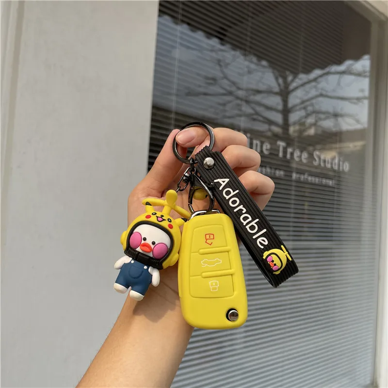 Cute Cartoon Car Key Cover Protector Case For Audi A3 A4 A5 C5 C6 8L 8P B6 B7 B8 C6 RS3 Q3 Q7 TT 8L 8V S3 Keychain Decoration
Cute Cartoon Car Key Cover Protector Case For Audi A3 A4 A5 C5 C6 8L 8P B6 B7 B8 C6 RS3 Q3 Q7 TT 8L 8V S3 Keychain Decoration
