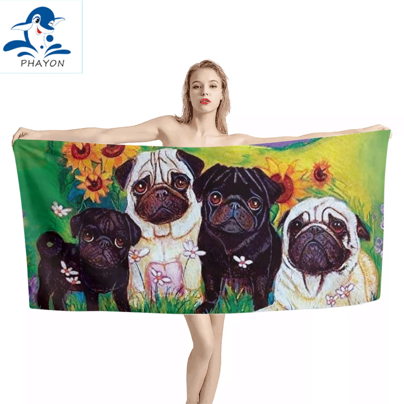 PHAYON Surf Poncho Microfiber Bath Towel Cartoon Dogs Large Beach Towels Animals Quick Dry Beach Mat Beach Towel for Adults
PHAYON Surf Poncho Microfiber Bath Towel Cartoon Dogs Large Beach Towels Animals Quick Dry Beach Mat Beach Towel for Adults