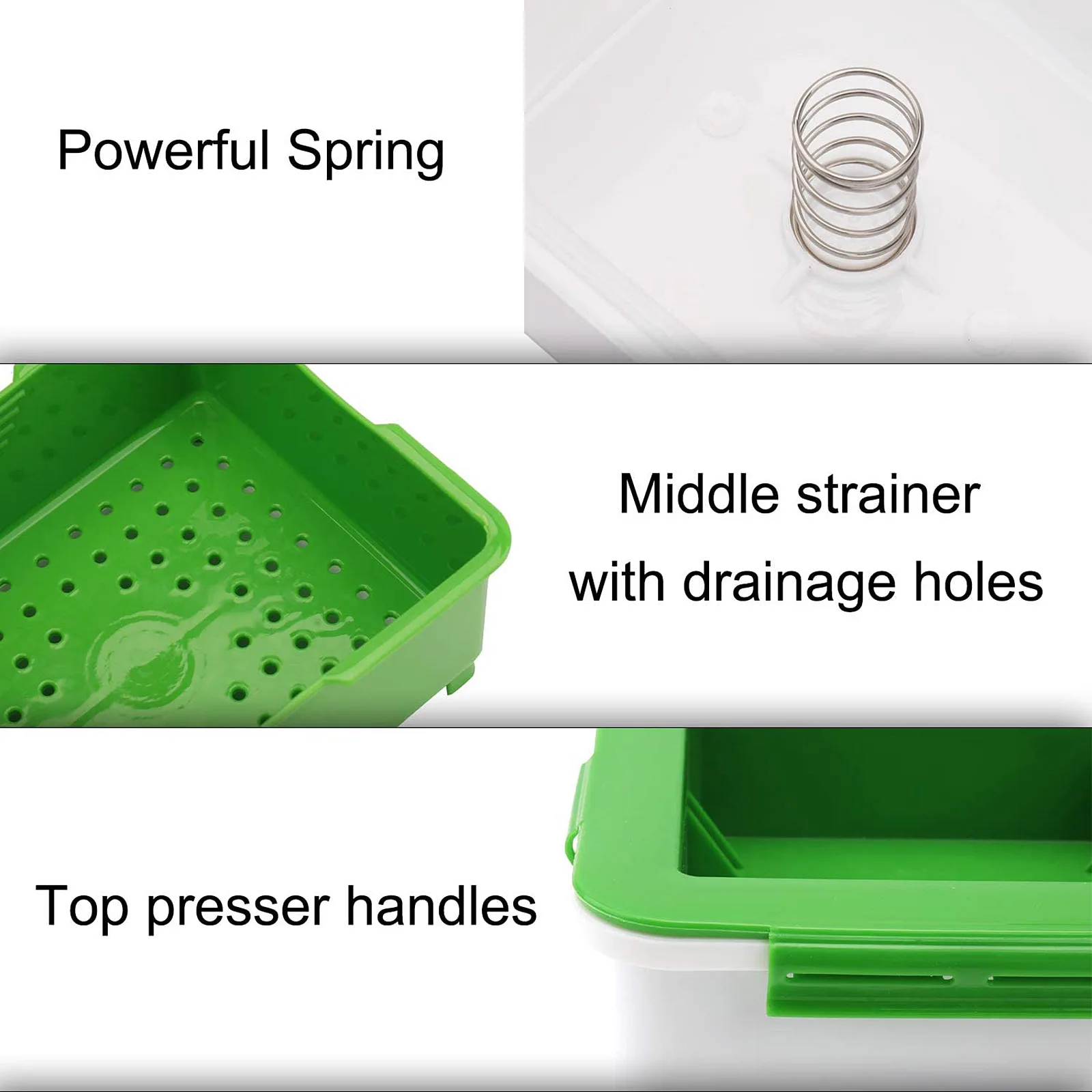 Tofu Press Creative Tofu Presser Drainer Water Removing Gadget For Easily Remove Water From Tofu For More Delicious
Tofu Press Creative Tofu Presser Drainer Water Removing Gadget For Easily Remove Water From Tofu For More Delicious