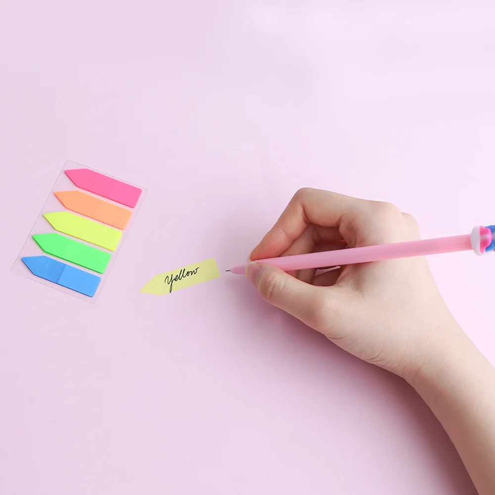 Colorful Creative Arrow Sticky Notes Memo Pad Index Tab Cute Adhesive Label Fluorescent Vintage Stationery Office School Supply
Colorful Creative Arrow Sticky Notes Memo Pad Index Tab Cute Adhesive Label Fluorescent Vintage Stationery Office School Supply