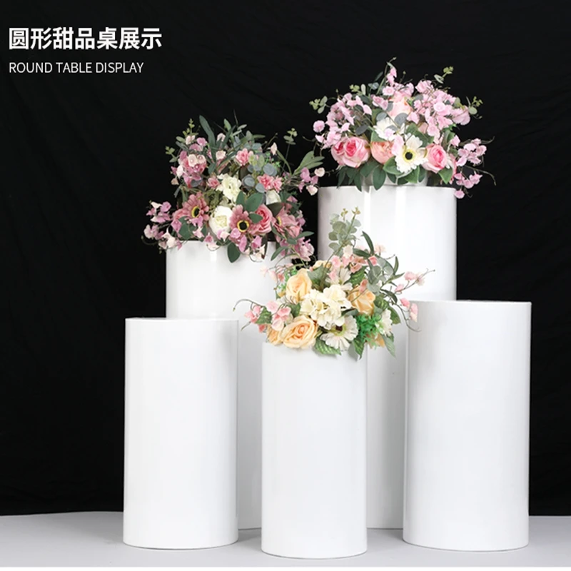 New products Round Cylinder Pedestal Display Art Decor Plinths Pillars for DIY Wedding Decorations Holiday
New products Round Cylinder Pedestal Display Art Decor Plinths Pillars for DIY Wedding Decorations Holiday