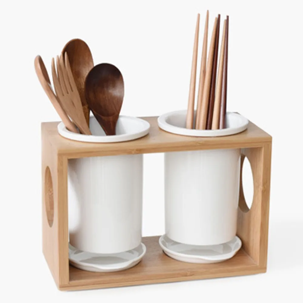 Chopsticks Storage Rack Ceramic Bamboo Dish Drainer Cutlery Holder for Fork Spoon 1Pcs Kitchen Organizer Japanese Style
Chopsticks Storage Rack Ceramic Bamboo Dish Drainer Cutlery Holder for Fork Spoon 1Pcs Kitchen Organizer Japanese Style
