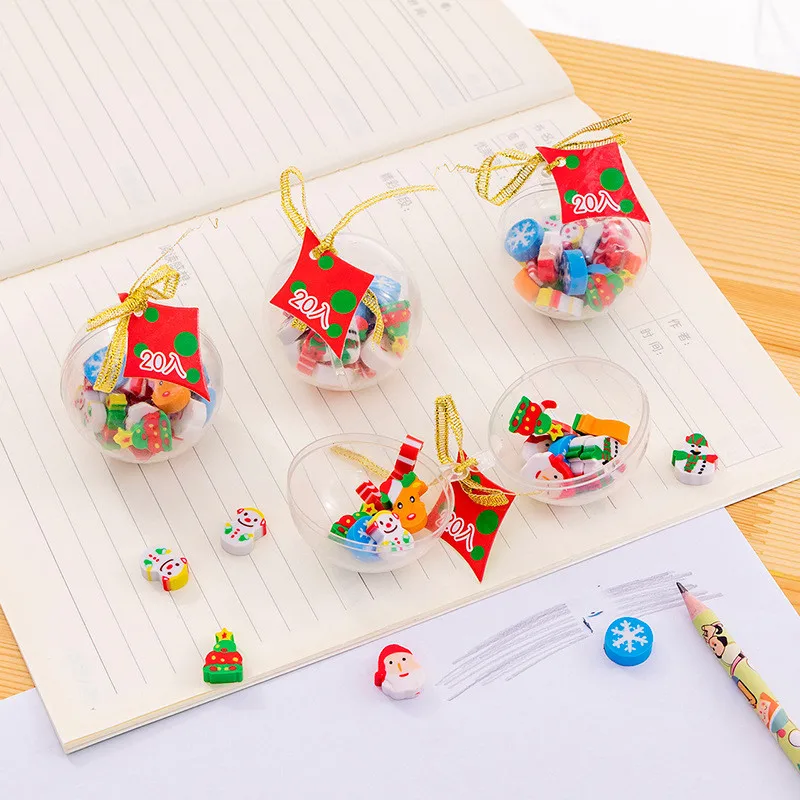 Kawaii Christmas Eraser Mini Christmas Ball Erasers New Year Gifts For Children Students Stationery School Office Supplies
Kawaii Christmas Eraser Mini Christmas Ball Erasers New Year Gifts For Children Students Stationery School Office Supplies