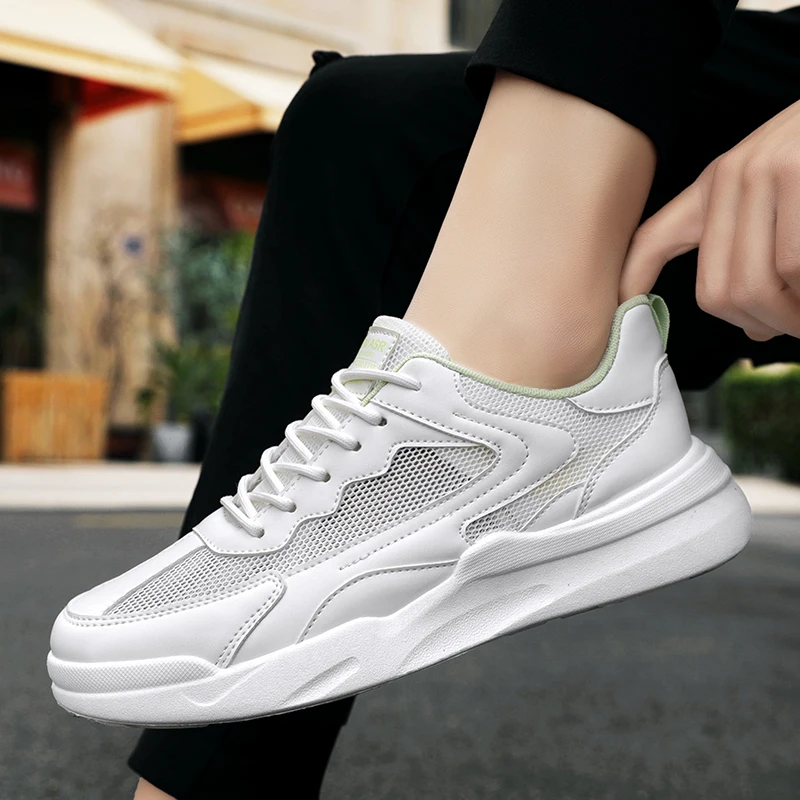 Man Classic Mesh Sneakers Male Light Lace Up Skateboards Shoes Comfort Couples Footwear Unisex Jogging Walk Sport Casual Shoes
Man Classic Mesh Sneakers Male Light Lace Up Skateboards Shoes Comfort Couples Footwear Unisex Jogging Walk Sport Casual Shoes