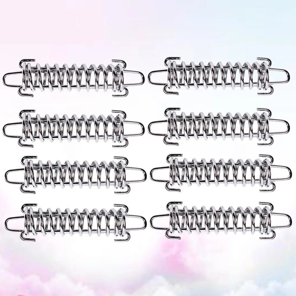 8pcs Tent Wind Spring Wind Rope Buckle Outdoor Camping High Strength Steel Rope Buckle Tent Fixed Buckle Spring Hook Buckle
8pcs Tent Wind Spring Wind Rope Buckle Outdoor Camping High Strength Steel Rope Buckle Tent Fixed Buckle Spring Hook Buckle